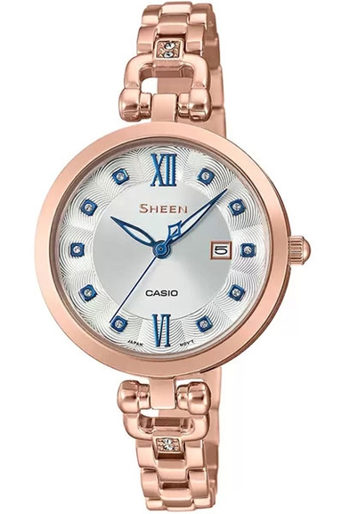 SHEEN SHE-4055PG-7AUDF - SX257Pink Gold IP - Women's Watch