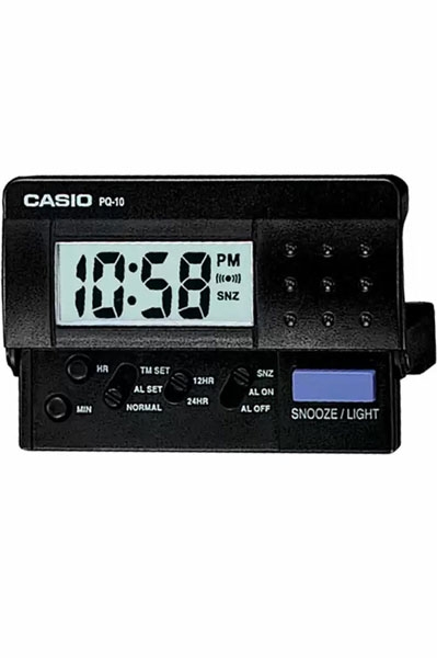 CASIO PQ-10-1R - PL001 Digital Pocket Clock