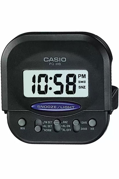 CASIO PQ-30B-1DF - PL015 Digital Pocket Clock
