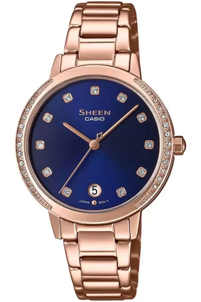 SHEEN SHE-4056PG-2AUDF - SX270Pink Gold IP - Women's Watch